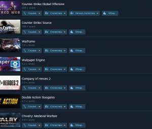 CS:GO Prime, CSS(и остальные кс),Chivalry: Medieval Warfare, Wallpaper Engine, Battlefield BC2 и т.п