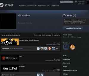 Аккаунт Steam (CS:GO PRIME MASTER GUARDIAN, DOTA 2)+баланс 230р.
