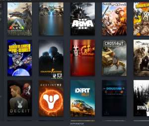Steam аккаунт с популярными играми
