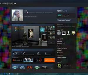 Продам аккаунт Steam. 278 игр. 55 уровень.