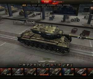 Продам аккаунт WoT 55% 1472РЭ 41 танк (17 премов, 11 топов)